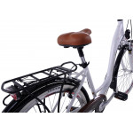 Mestský bicykel 28 Fuzlu New York 3S ATM Biely Hliníkový